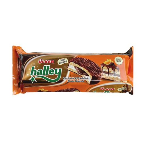 Halley Bisküvi Çikolata Dolgulu Portakallı 236 GR