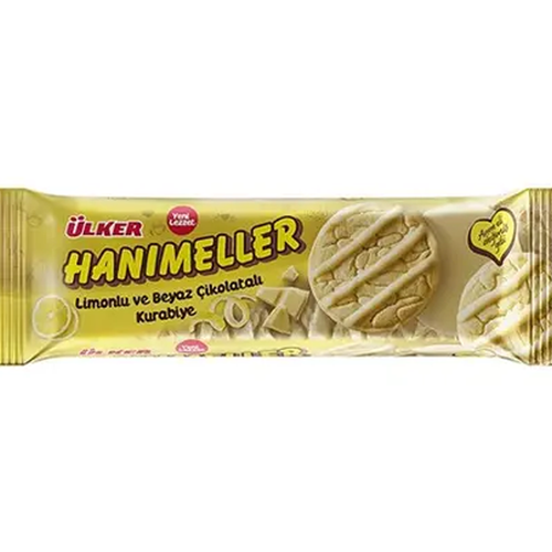 Hanımeller Kurabiye Limonlu & Beyaz Çikolatalı 138 Gr