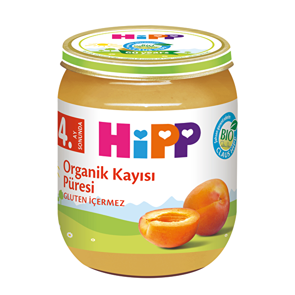 Hipp Organik Kayısı Püresi 125 Gr