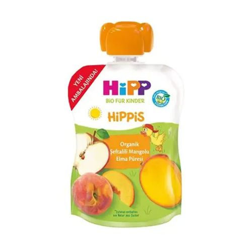 Hipp Org.şeft.mango.elma Püre 100g