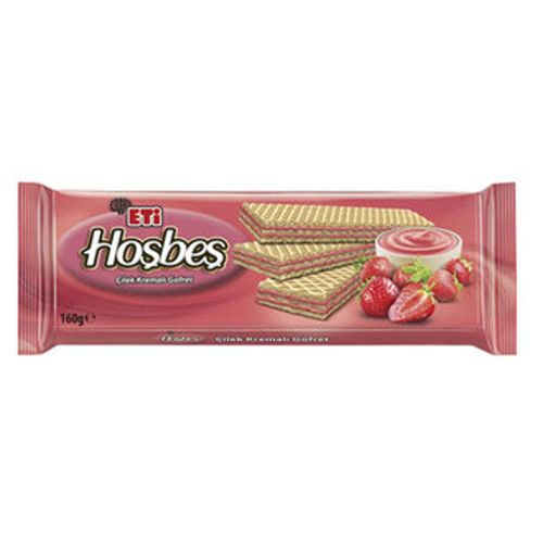 Hoşbeş Çilek Kremalı Gofret 142 Gr