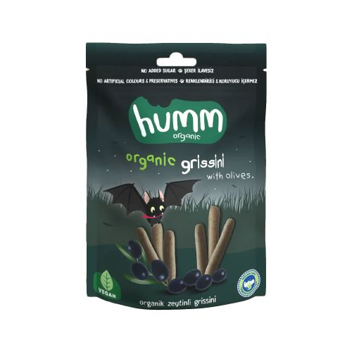 Humm Organik Zeytinli Grissini 55 Gr