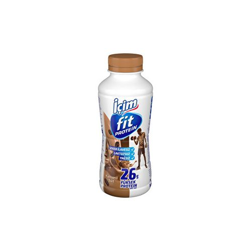 İçim Fit Protein Kahveli Laktozsuz Süt 400 Ml