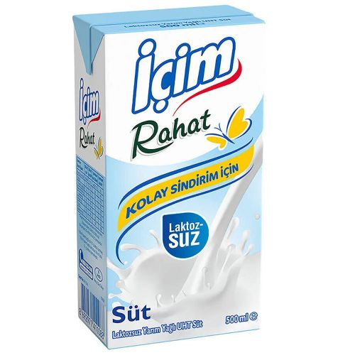 İçim Laktozsuz Süt 500 Ml