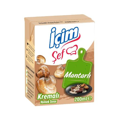 İçim Şef Mantarlı Kremalı Sos 200 Ml