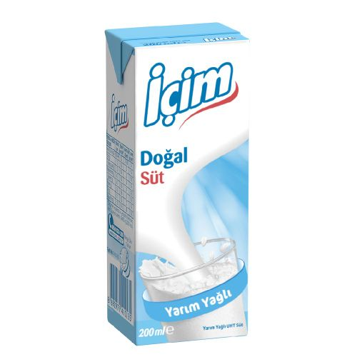 İçim Süt Yarım Yağlı 200 Ml
