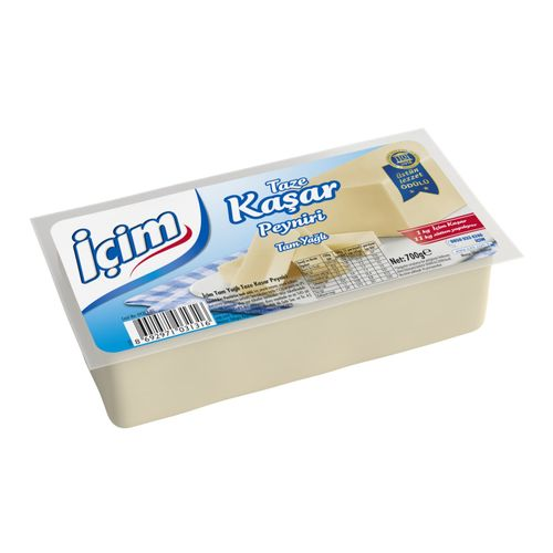İçim Tam Yağlı Taze Kaşar Peyniri 700 Gr