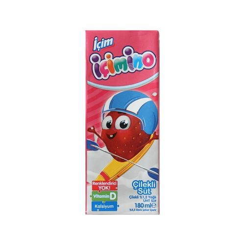 İçimino Çilekli Süt 180 Ml