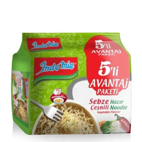 Indomie Sebze Aromalı Hediye Paket 5 Adet