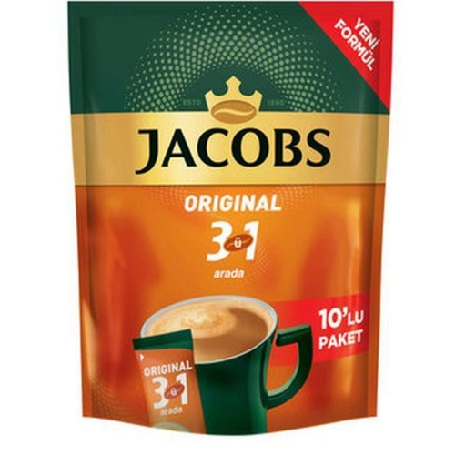 Jacobs Kahve Instant 3u1 Arada 10lu 160 Gr