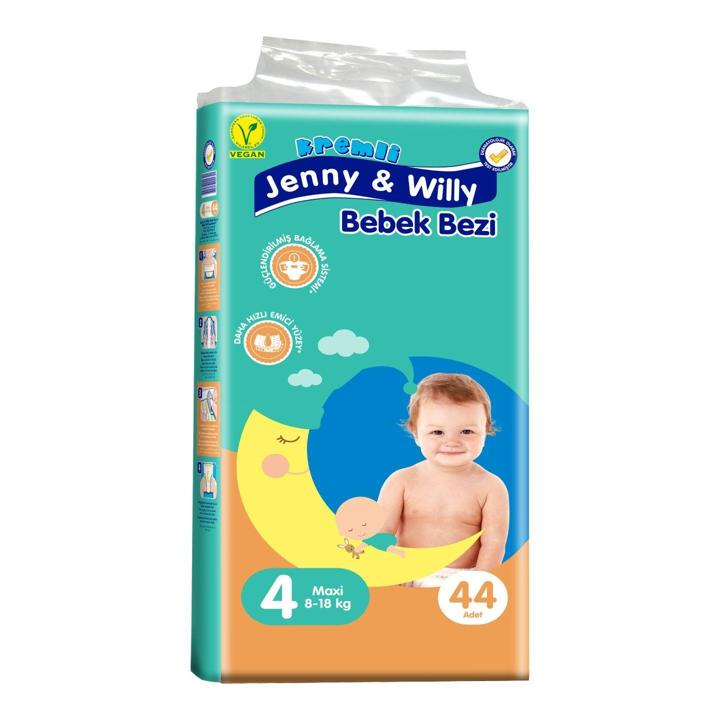 Jenny & Willy Maxi Çocuk Bezi 44 Adet
