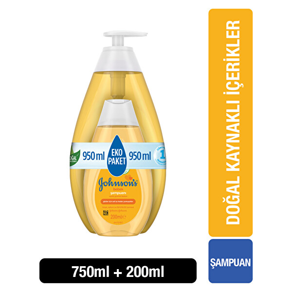 Johnson's 750 + 200 Ml Bebek Şampuanı