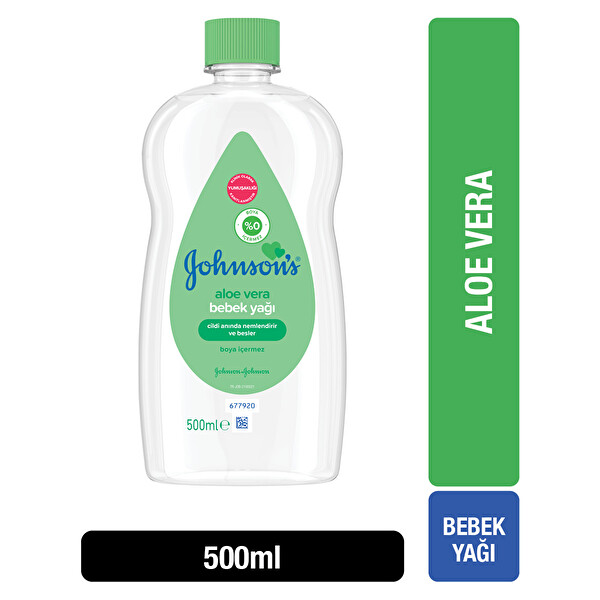 Johnson's Aloe Vera Bebek Yağı 500 Ml