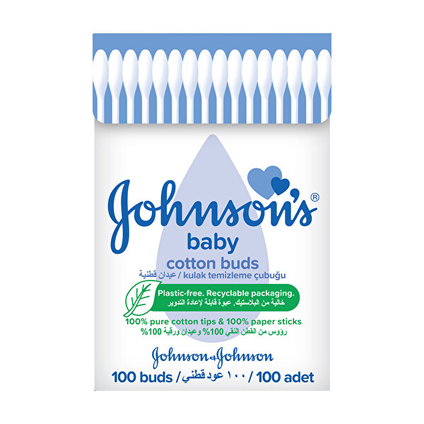 Johnson's Kulak Temizleme Çubuğu 100 Adet