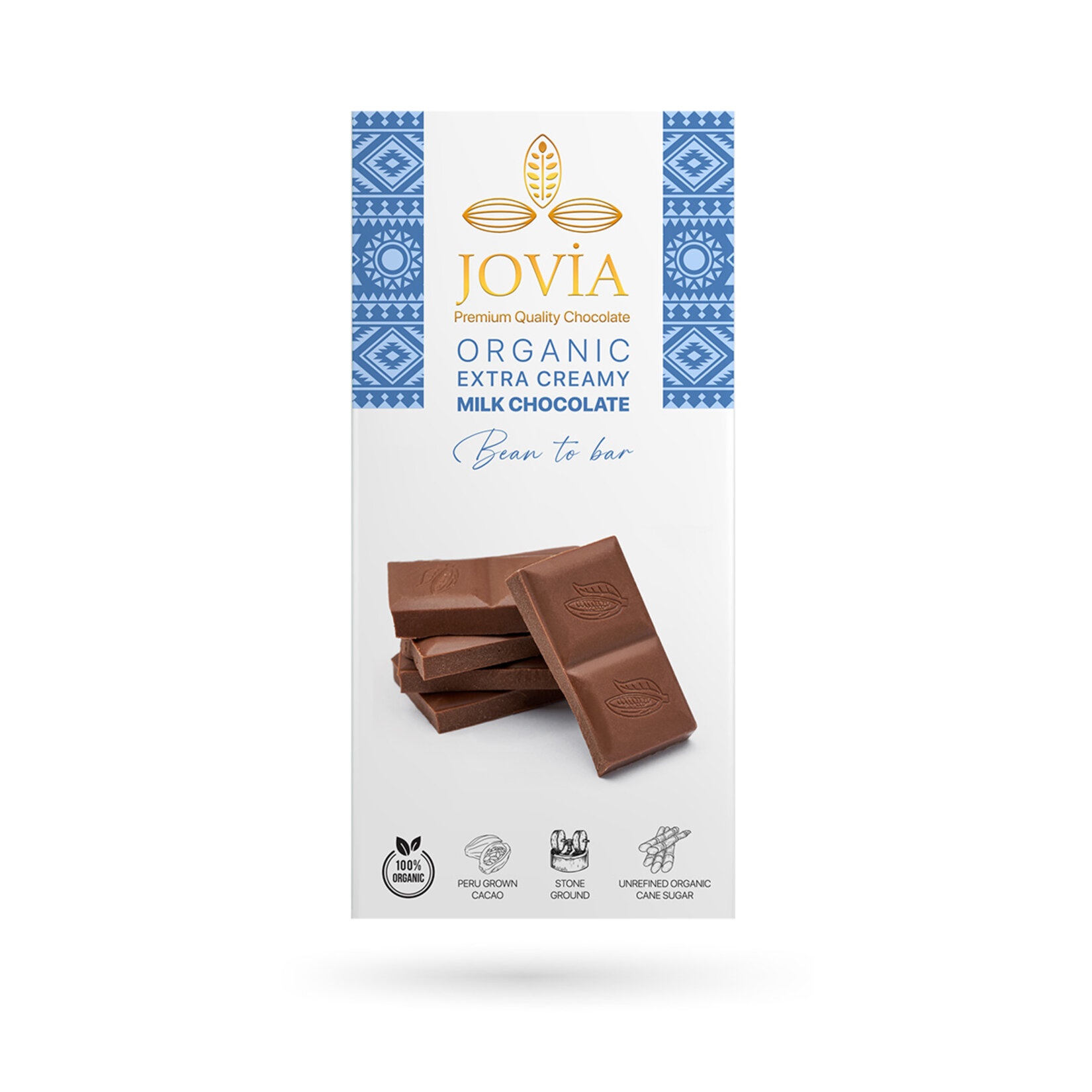 Jovia Organic Extra Creamy Milk Çikolata 85 Gr
