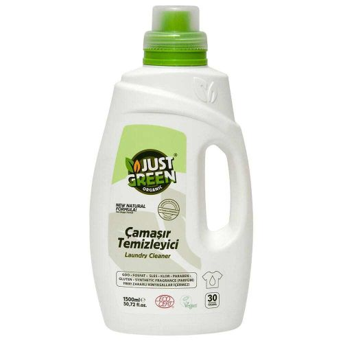 Just Green Organic Çamaşır Temizlik 30 Yıkama 1.5 Lt