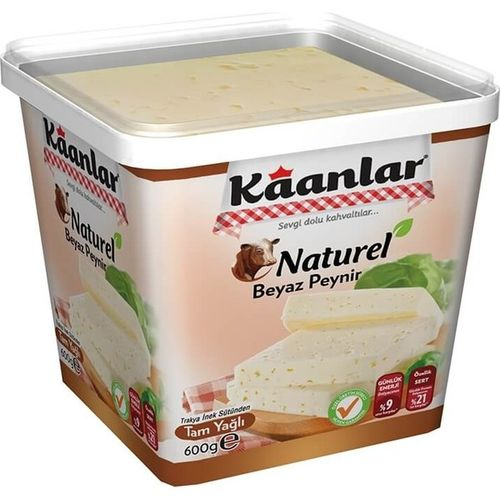 Kaanlar Beyaz Peynir Klasik İnek 600 Gr