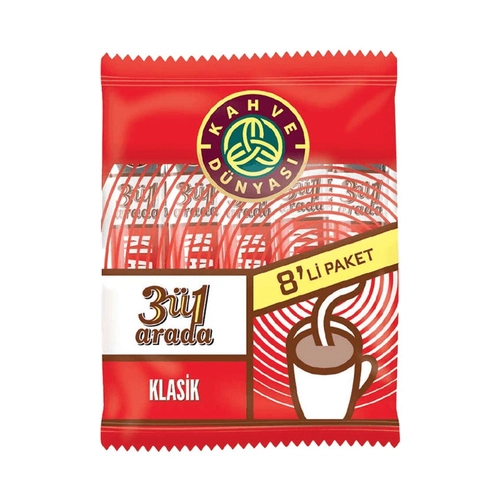 Kahve Dünyası 3ü1 Arada 8li Paket Adet