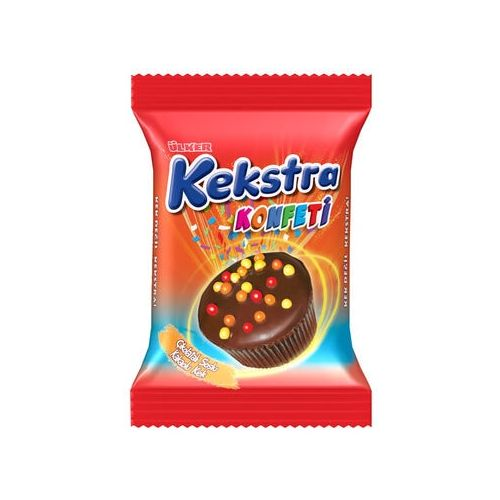 Kekstra Konfeti Muf.kek Kakaolu 33 Gr