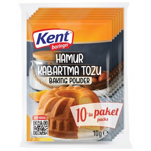 Kent Boringer Hamur Kabartma Tozu 20 Adet