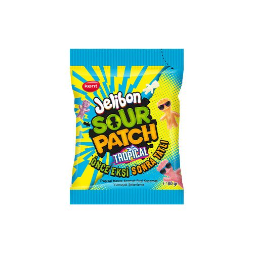 Kent Jelibon Sour Patch Kids Tropical 160 Gr