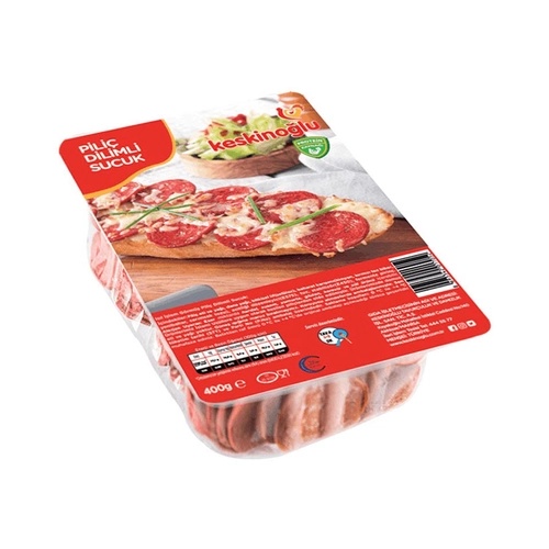 Keskinoğlu Dilimli Piliç Sucuk 400 Gr