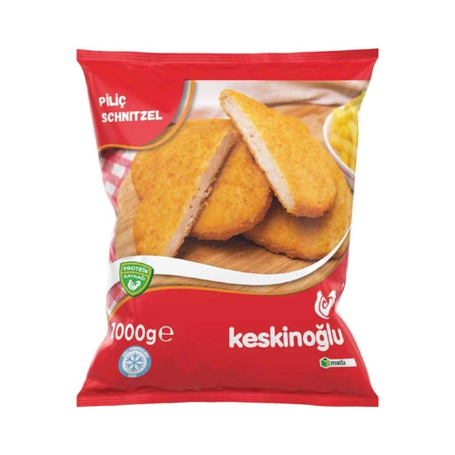 Keskinoğlu Dondurulmuş Piliç Şinitzel 1 Kg