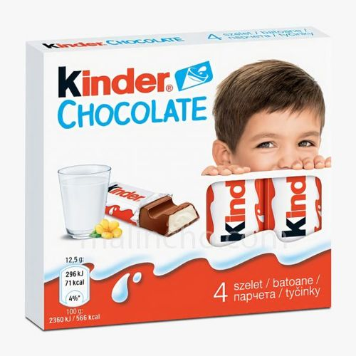 Kinder Çikolata 4 Adet 50 Gr
