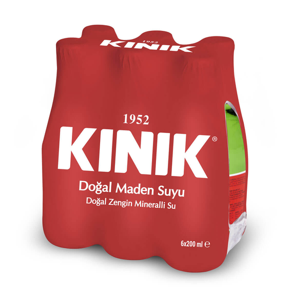 Kınık Sade Maden Suyu 6x200 Ml