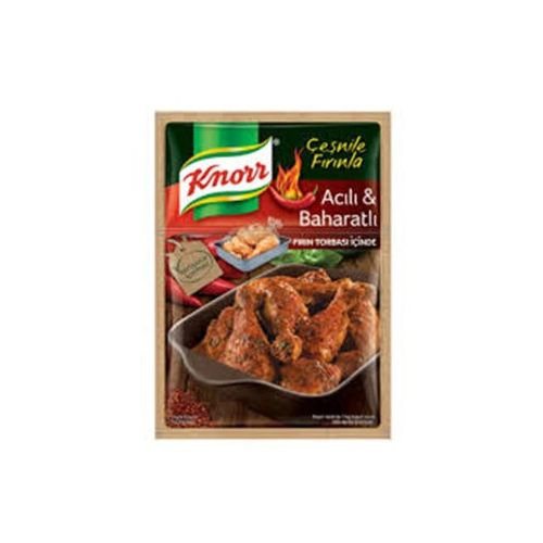 Knorr Acılı Baharatlı Fırında Tavuk Çeşni 31 Gr