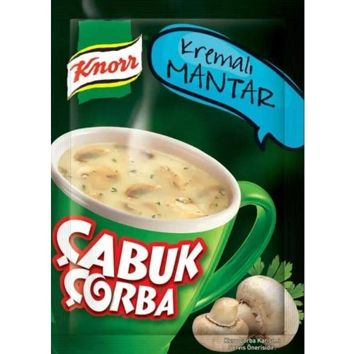 Knorr Çabuk Kremalı Mantar Çorbası 19 Gr