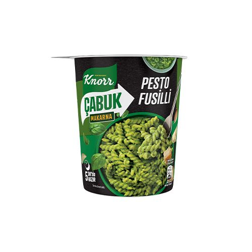 Knorr Çabuk Makarna Pesto Fusilli (Bardak) 65 Gr