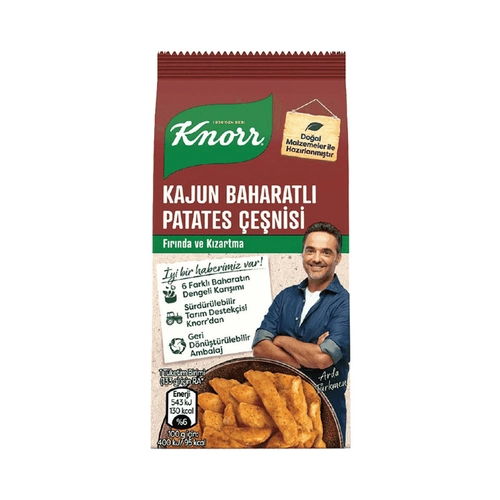 Knorr Çeşni Kajun Patates 60 Gr