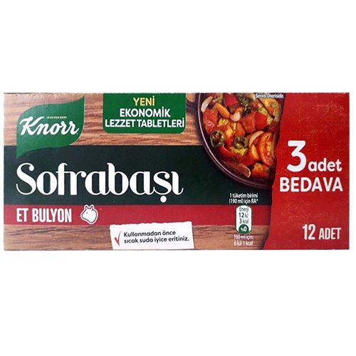 Knorr Et Bulyon 12 Adet