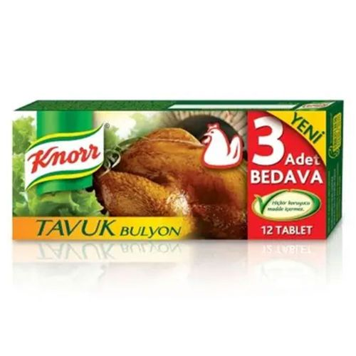 Knorr Tavuk Suyu Bulyon 12 Adet