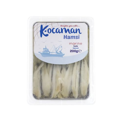 Kocaman Hamsi Marine Natürel 200 Gr