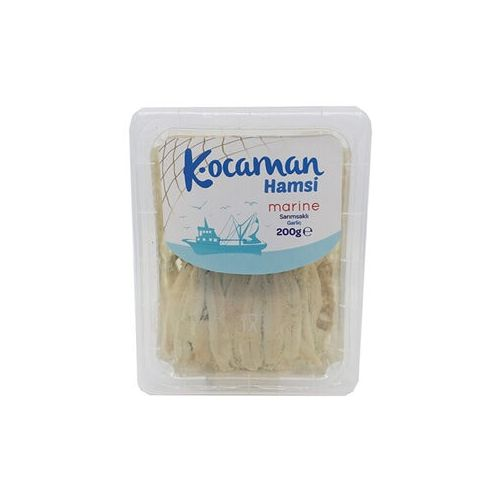 Kocaman Sarımsaklı Hamsi Marine 200 Gr