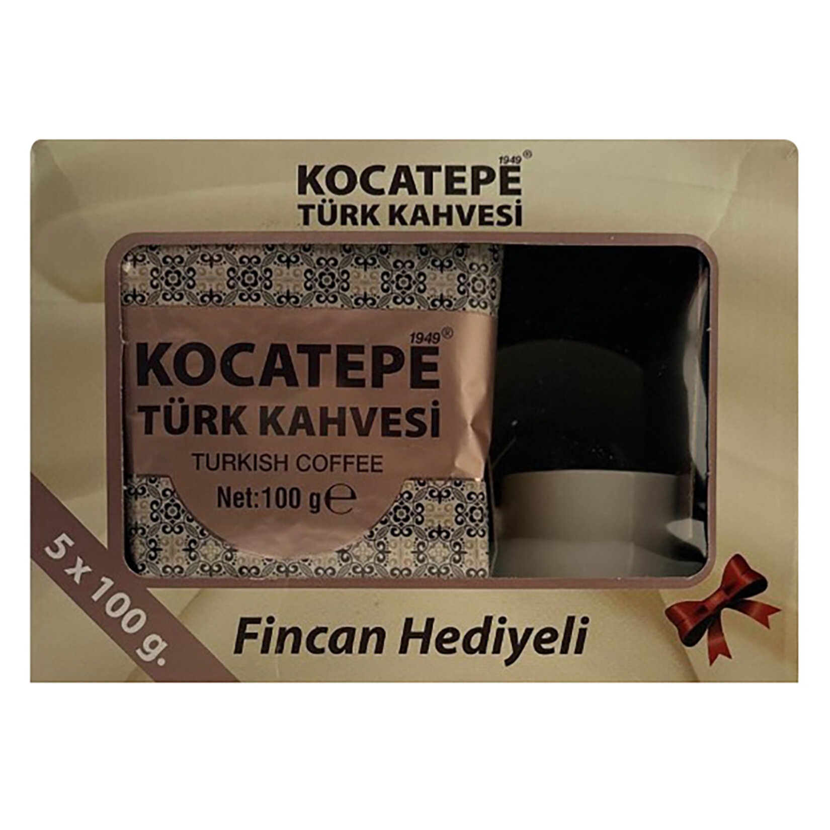 Kocatepe Kahve Türk Kahvesi Fincan Seti Hediyeli 500 Gr
