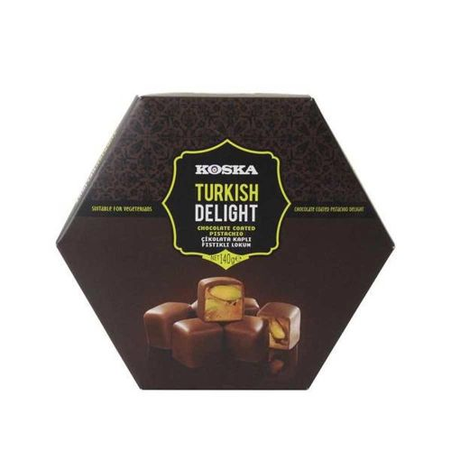 Koska Fındıklı Çikolata Kaplı Lokum 140 Gr
