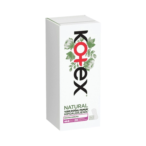 Kotex Hijyenik Ped Günlük Natural 28 Adet