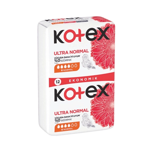 Kotex Hijyenik Ped Ultra Normal 12 Adet