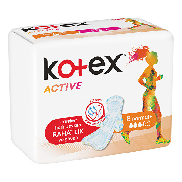 Kotex Ultra Active Tekli Normal 8 Adet