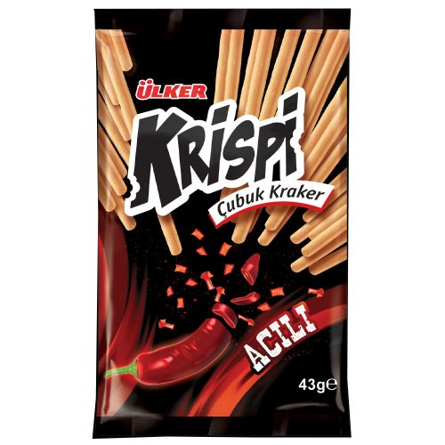 Krispi Acılı Çubuk Kraker 43 Gr