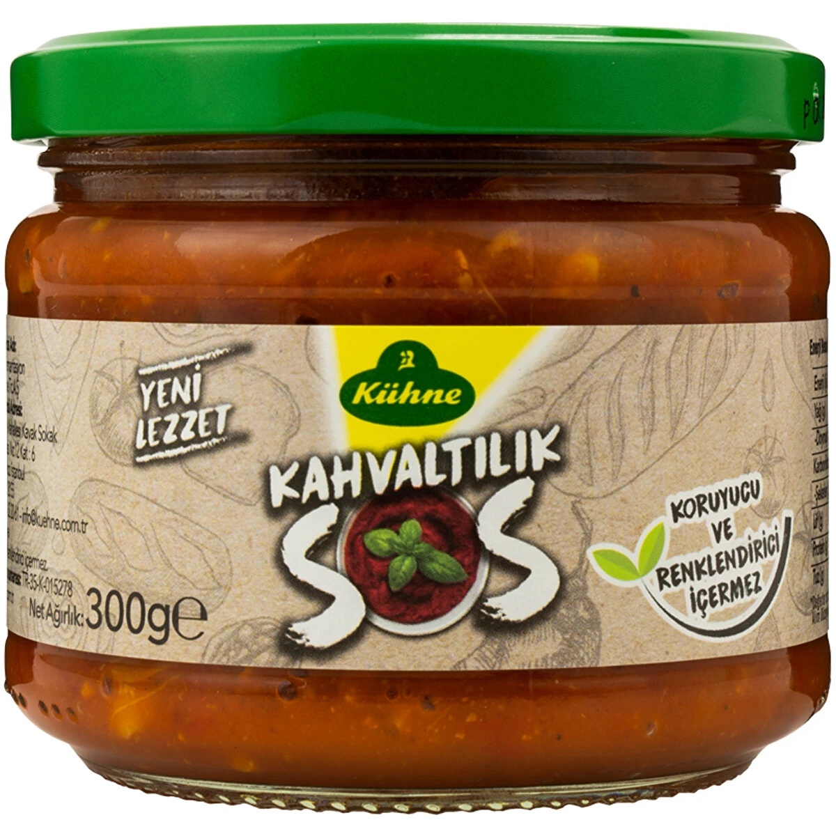 Kühne Kahvaltılık Sos 300 Gr