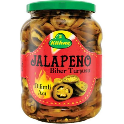 Kühne Jalapeno Biber Turşusu Dilimli 650 Gr
