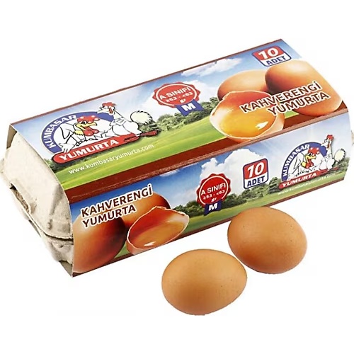 Kumbasar Kahverengi Yumurta 53-62 Gr 10 Adet