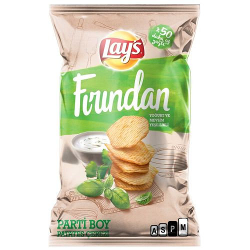 Lay's Fırından Yoğurt & Mevsim Yeşillikli 134 Gr