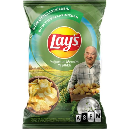 Lays Yogurt & Mevsım Yesıllıklerı Süper 125g