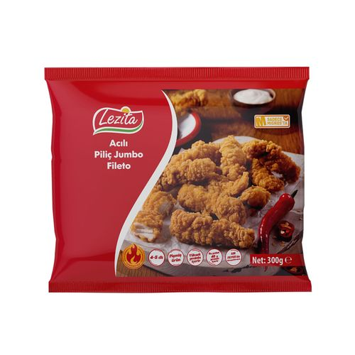 Lezita Acılı Çıtır Jumbo Fileto 300 Gr