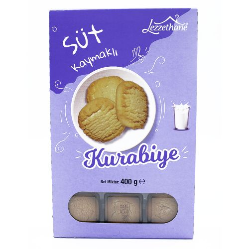 Lezzethane Süt Kaymaklı Kurabiye 400 Gr